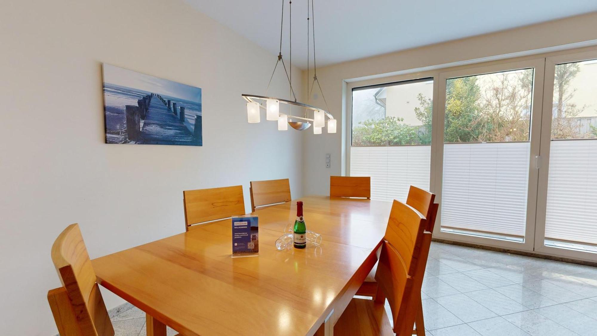Strandnahes Ferienhaus Mit Terrasse, Strandamsel, Binz Eksteriør billede